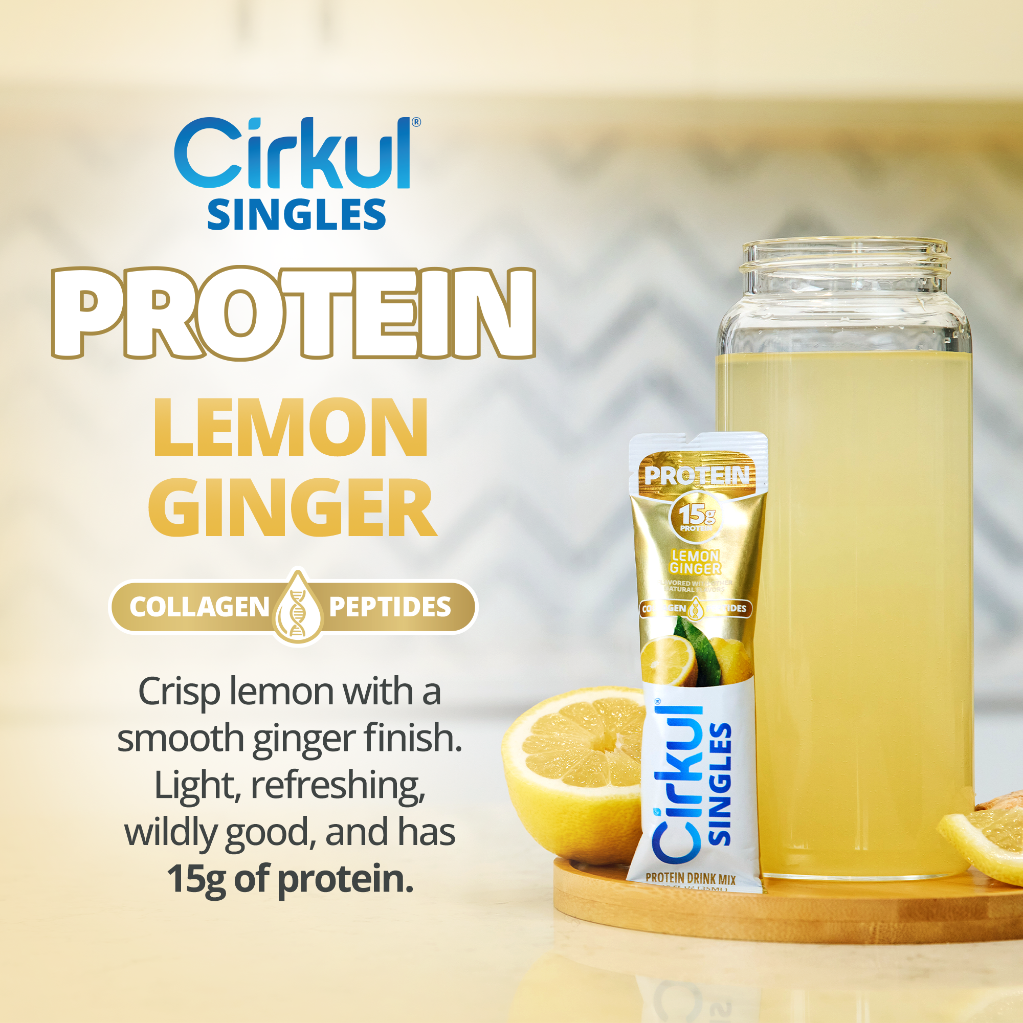 Protein Lemon Ginger 6-Pack