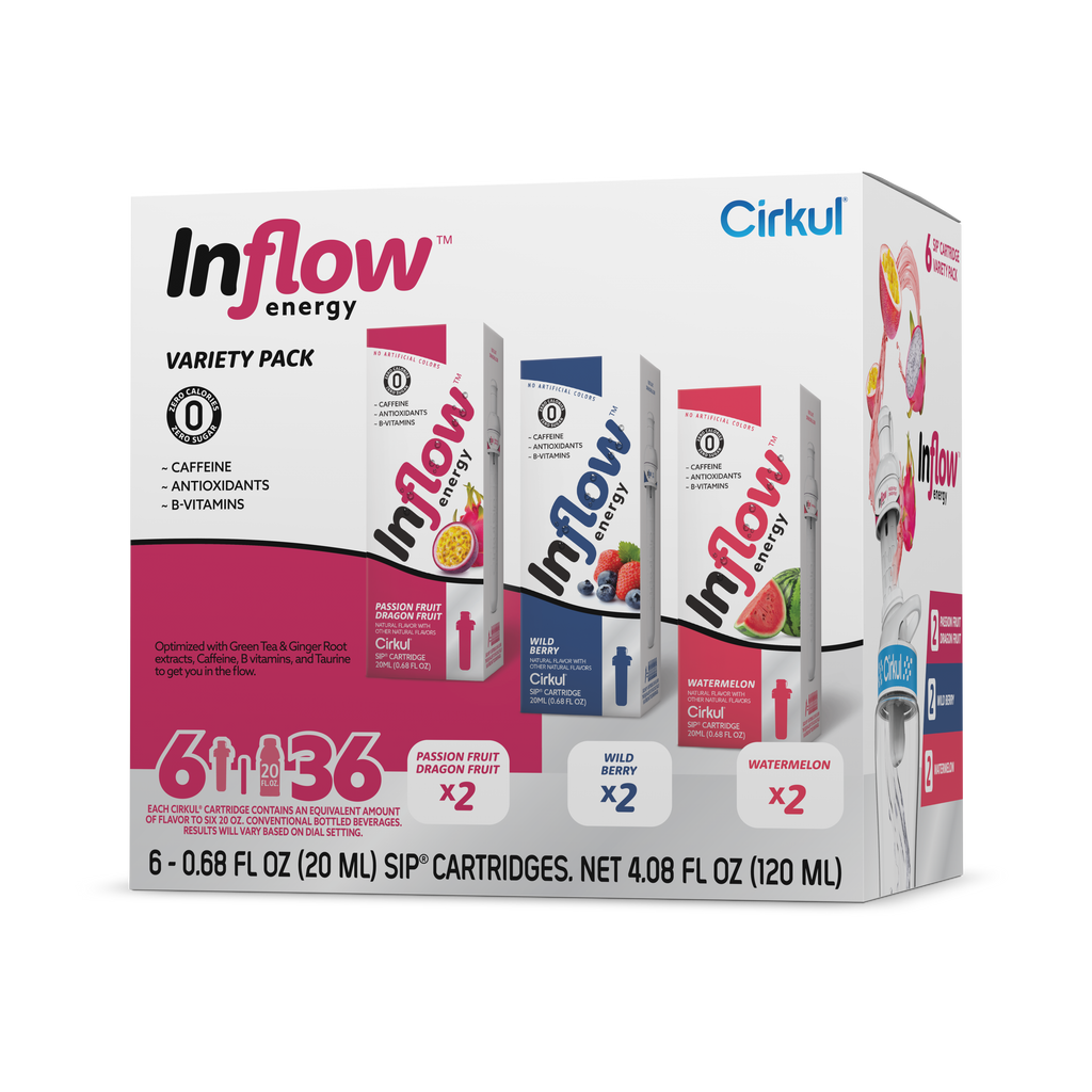 Inflow Energy® 6-Pack Variety Pack