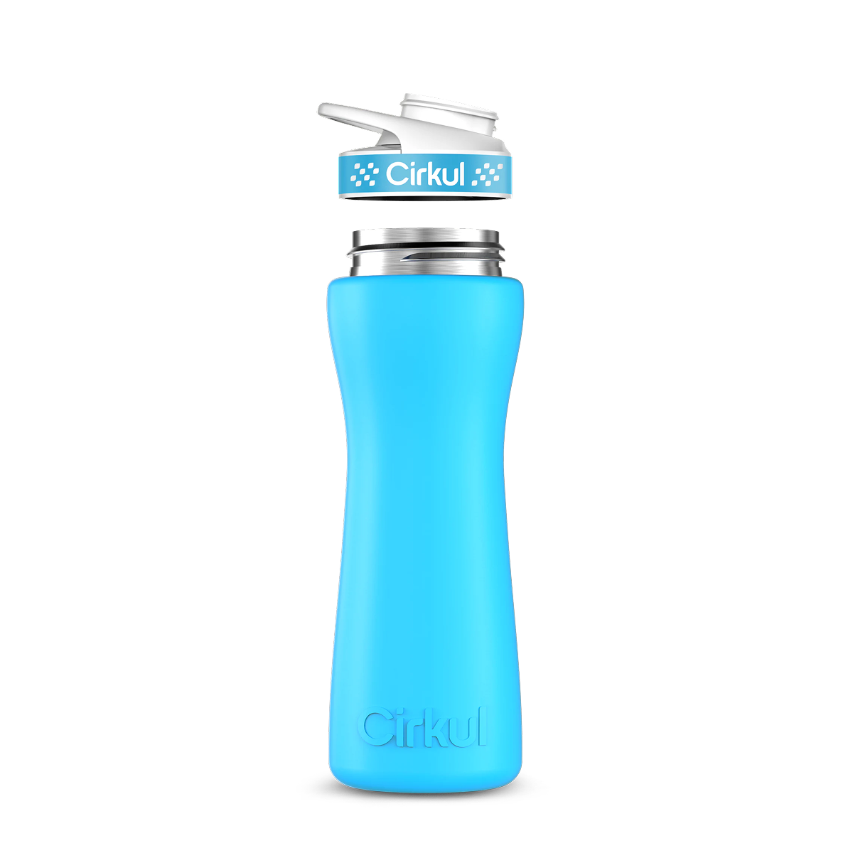 Custom 22oz. Stainless Steel Bottle & Comfort Grip Lid