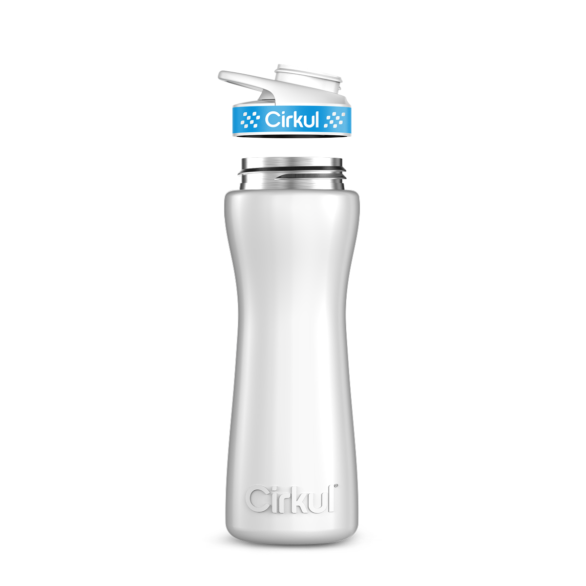 Custom 22oz. Stainless Steel Bottle & Comfort Grip Lid