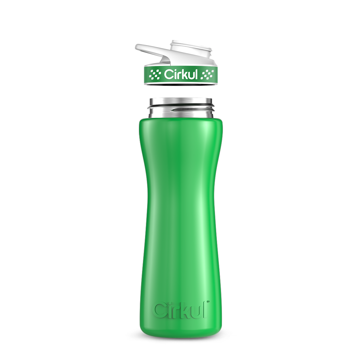 Custom 22oz. Stainless Steel Bottle & Comfort Grip Lid