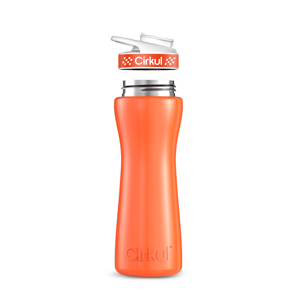 Custom 22oz. Stainless Steel Bottle & Comfort Grip Lid