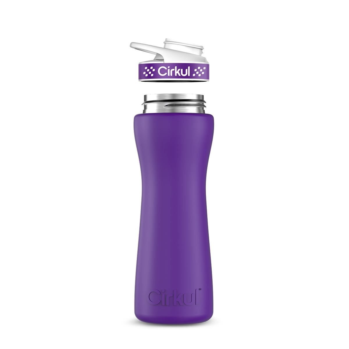 Custom 22oz. Stainless Steel Bottle & Comfort Grip Lid