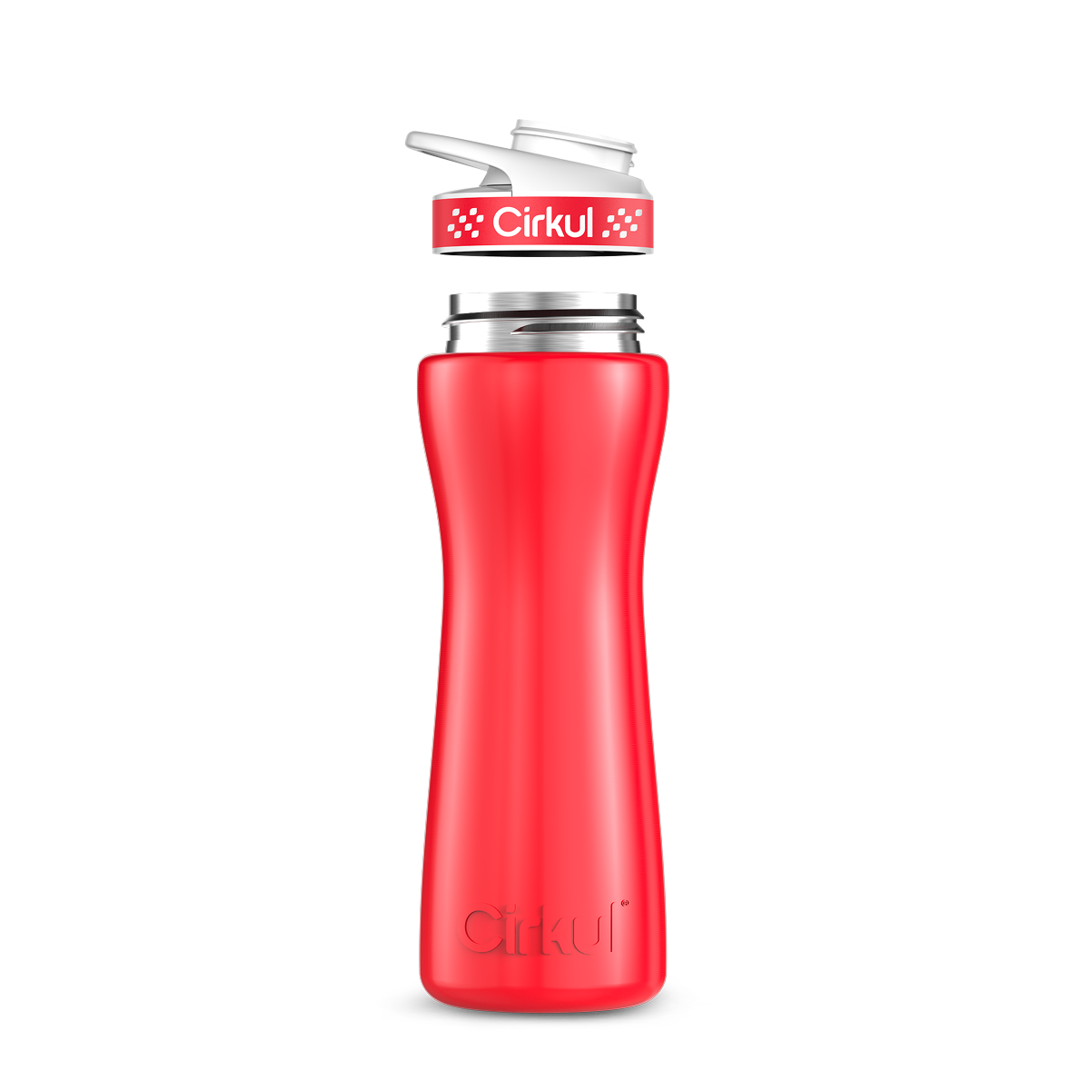 Custom 22oz. Stainless Steel Bottle & Comfort Grip Lid